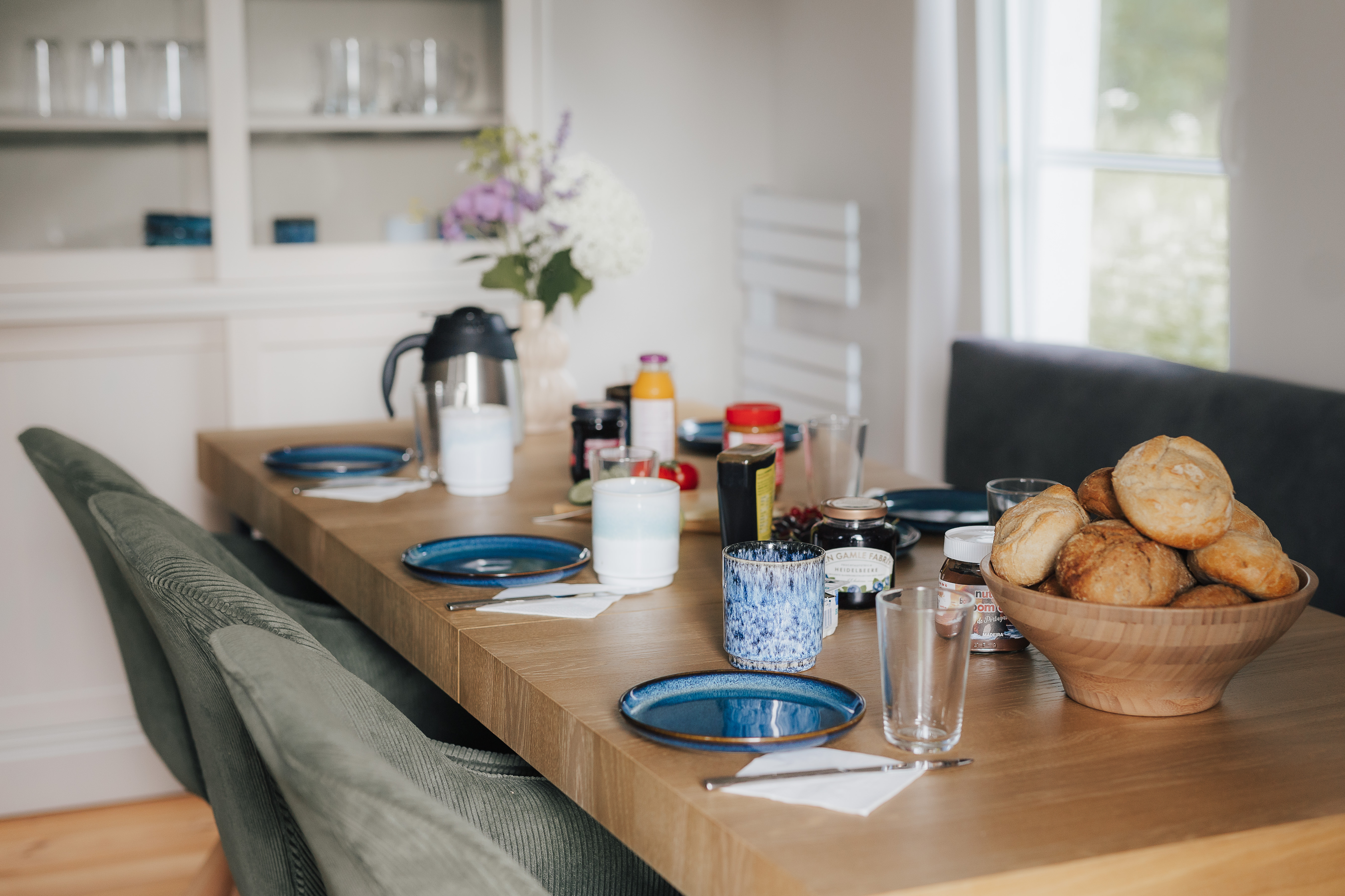 Essbereich_Blaue Hytte_Ferienhaus Wingst