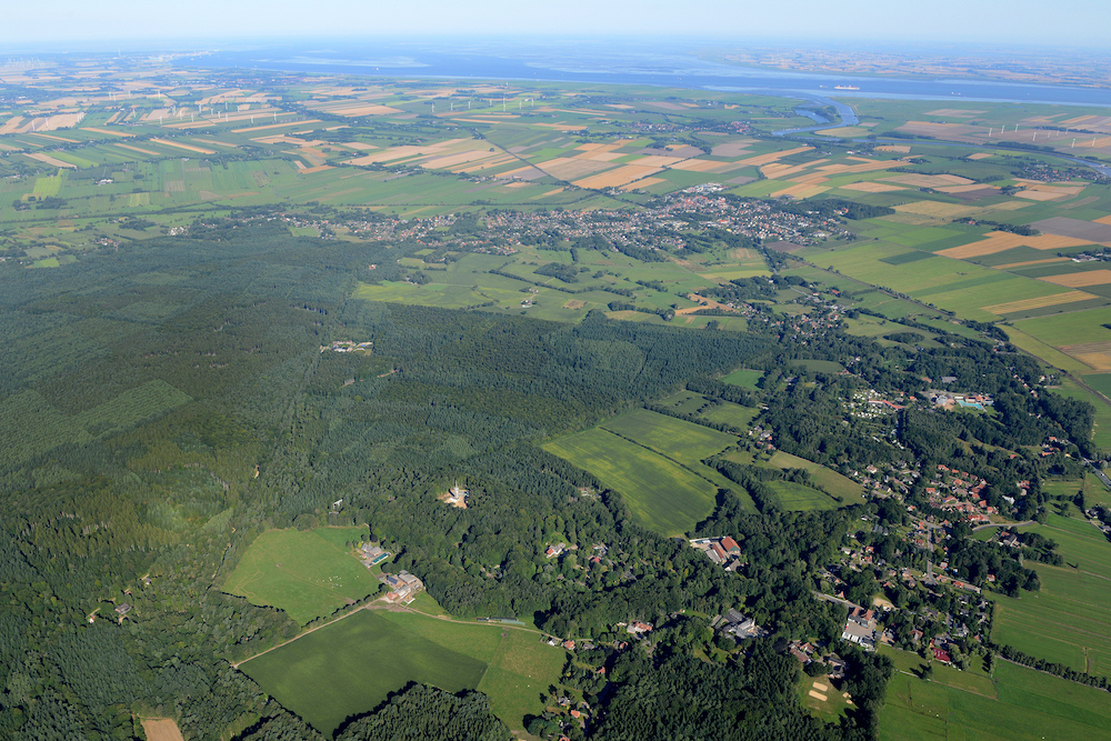 Luftbild Wingst | Lytte Hytte